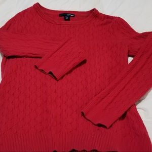 Red Knit Sweater